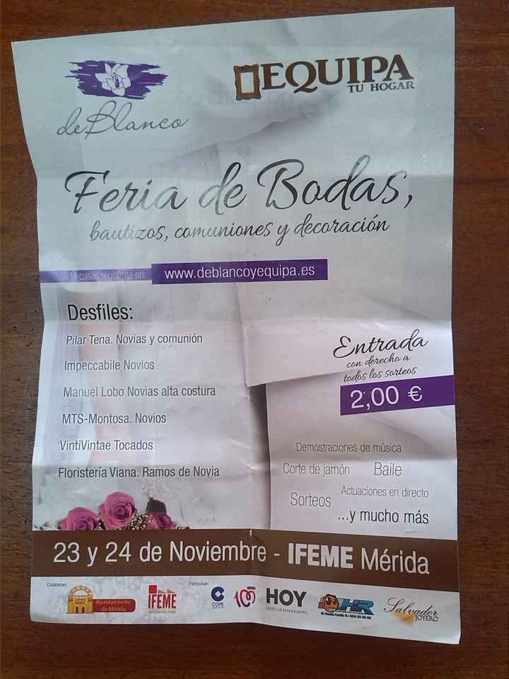 Feria bodas