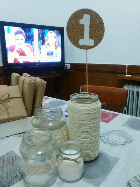 Centros de mesa diy - 1