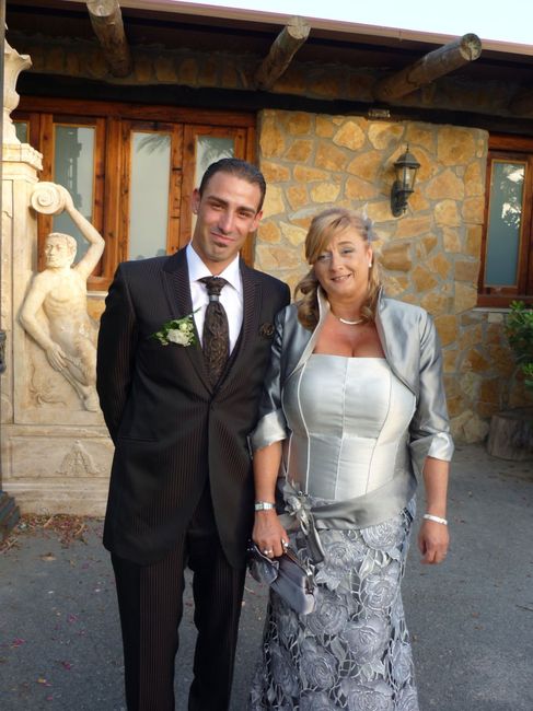 Novio y madrina
