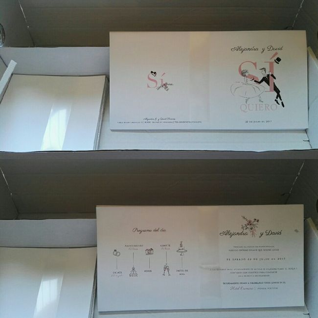 Mis invitaciones. - 1