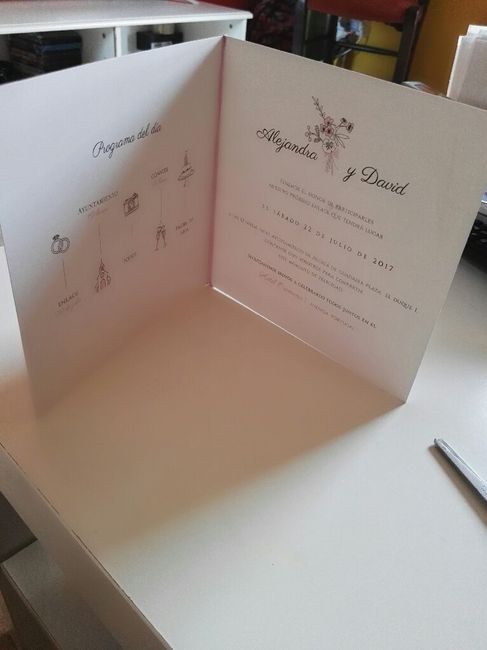 Mis invitaciones. - 2