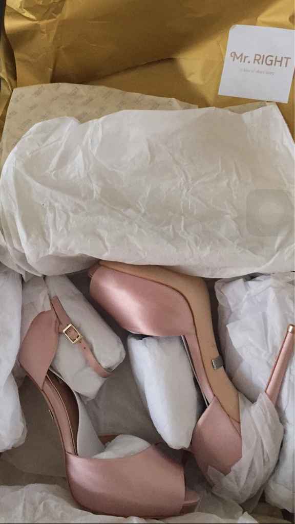 Ya fin me decidí y al fin ya tengo mis zapatos badgley mischka - 1