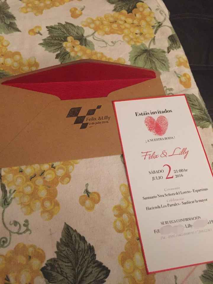 Mis invitaciones 100% diy - 2