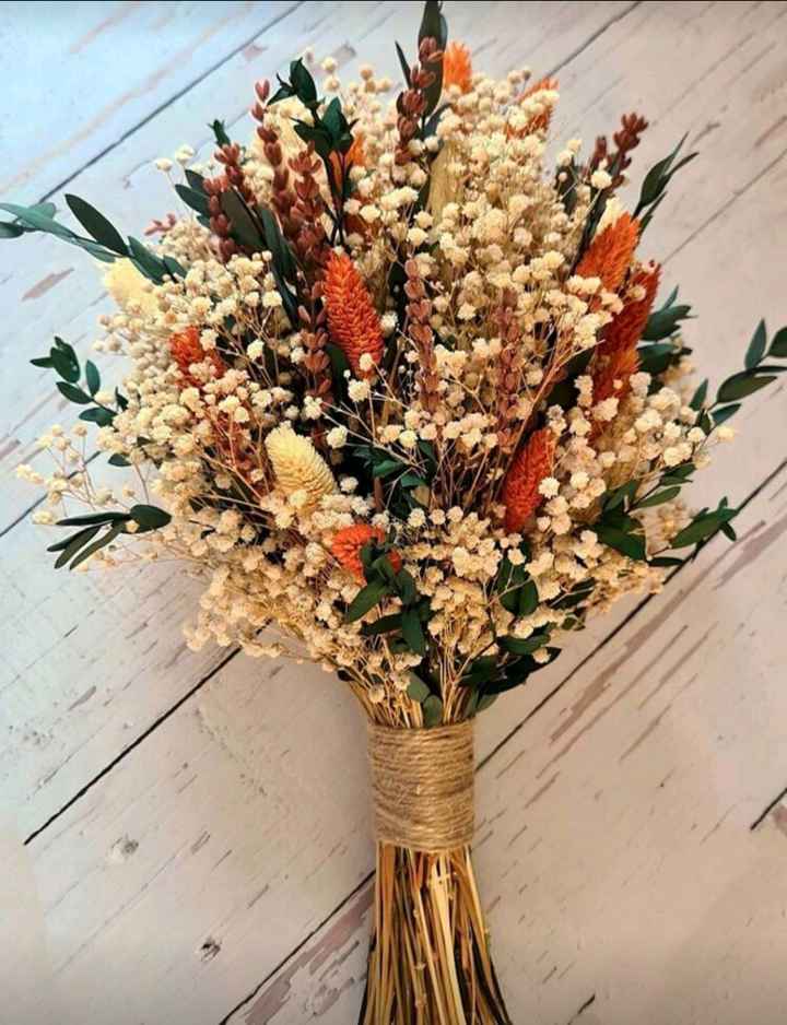 ¿Ramo con flores naturales o preservadas? - 1