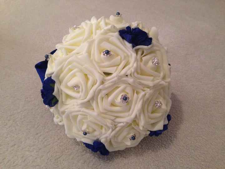 Ramo de novia azul - 2