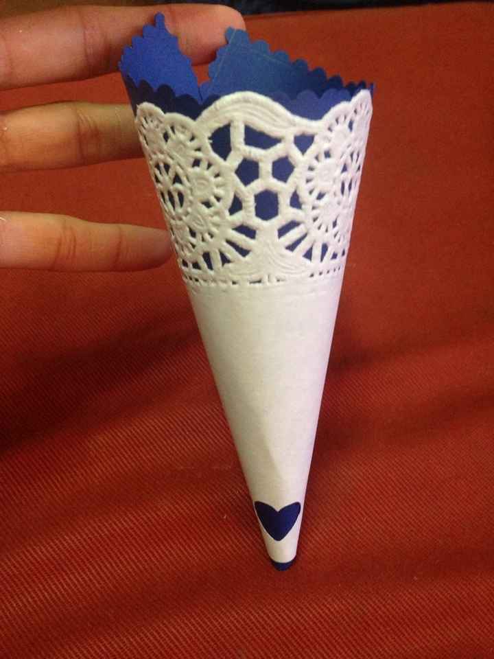 Conos para boda. ayuda. - 1