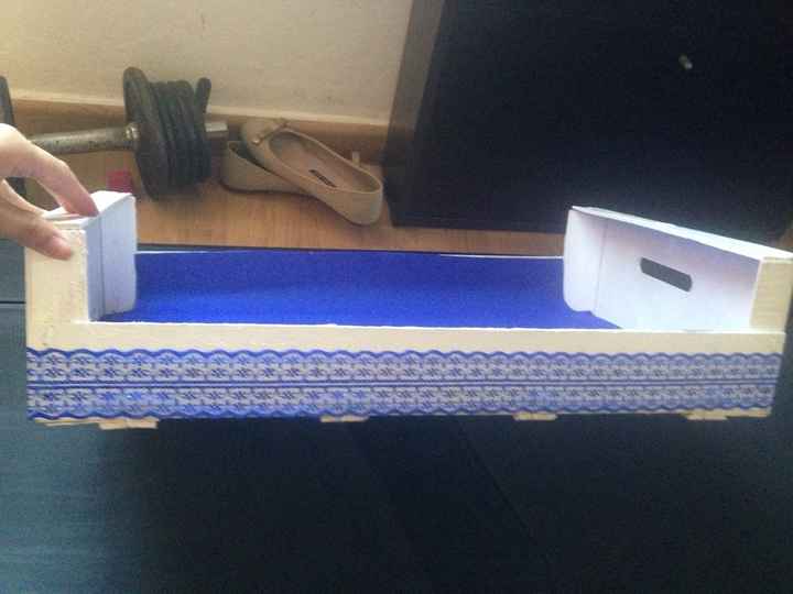 Decoración de las cajas de fruta para los regalos - 1