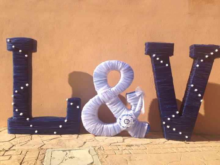 Mis letras gigantes - 1