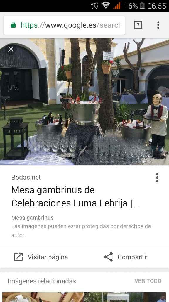 Que es una mesa gambrinus? - 1