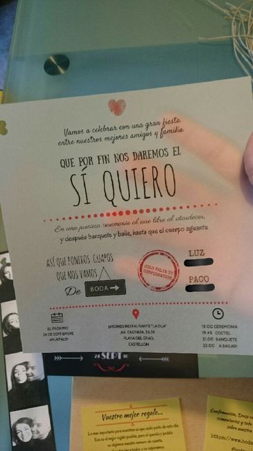 Llegaron mis invitaciones diy!!! - 5