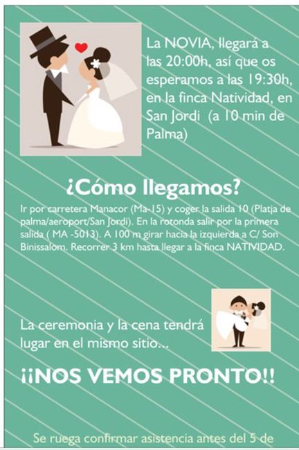 Os gustan mis invitaciones? a punto de pedirlas... - 2