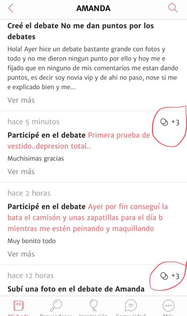 No me dan puntos por los debates - 1