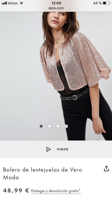 Chaqueta dorada lentejuelas 2