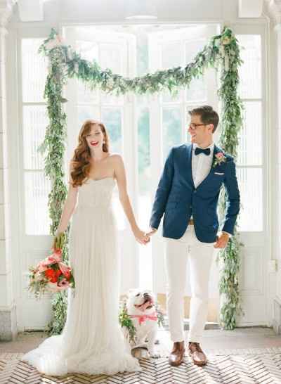 2. Wedding dog