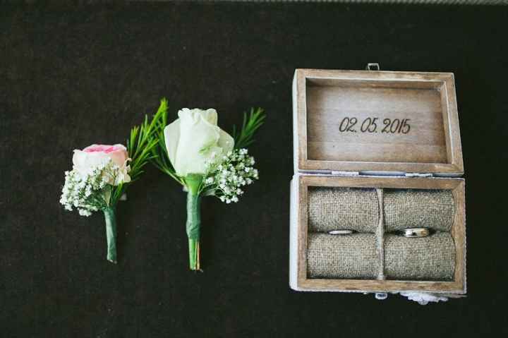 Caja porta alianzas