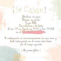 Invitaciones boda - 2