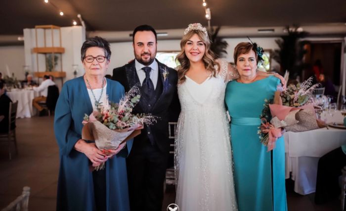 entrega ramo Hermana/madres 1