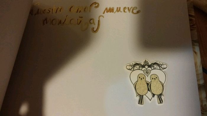 Libro de firmas diy - 5