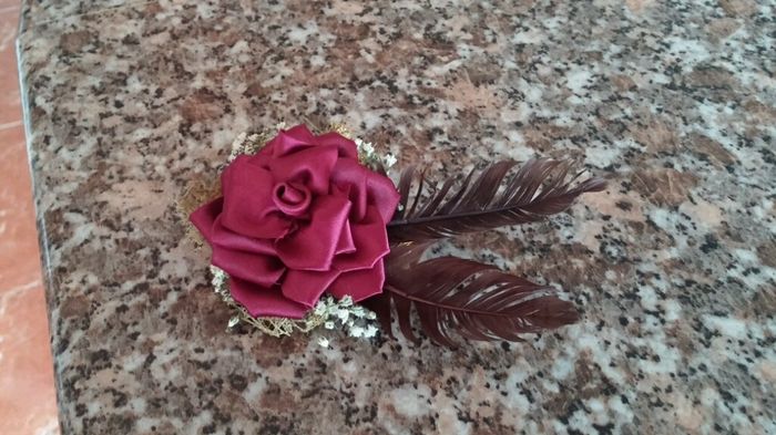 Flores de tela - 1