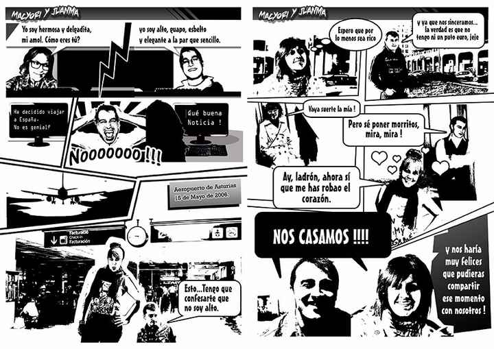 invitacion comic