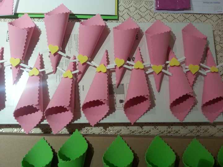 cucuruchos de goma Eva