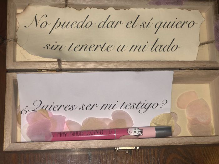 Regalo a testigos - 3
