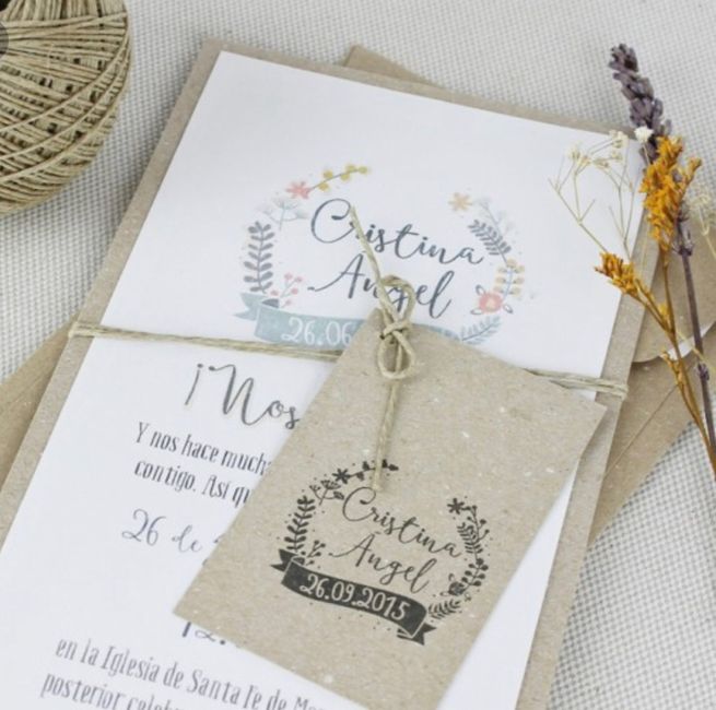Invitaciones de boda - 1