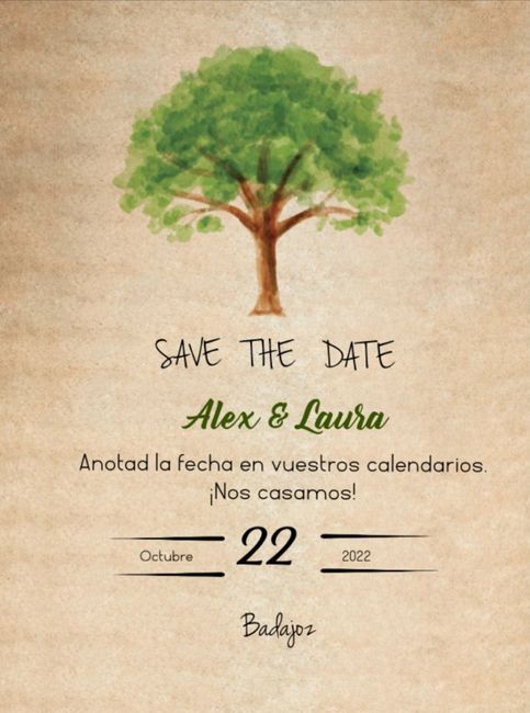 Save the date! 1