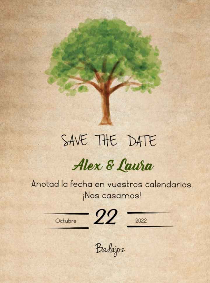 Save the date! - 1