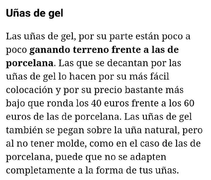 Uñas postizas, ¿gel o porcelana? - 2