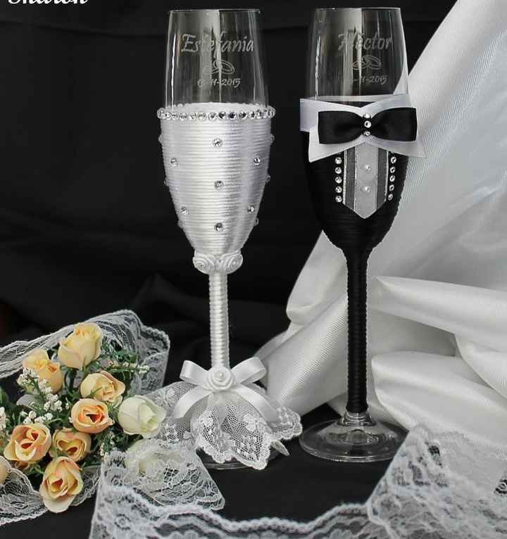 Copas para novios 🥂🍾 - 5