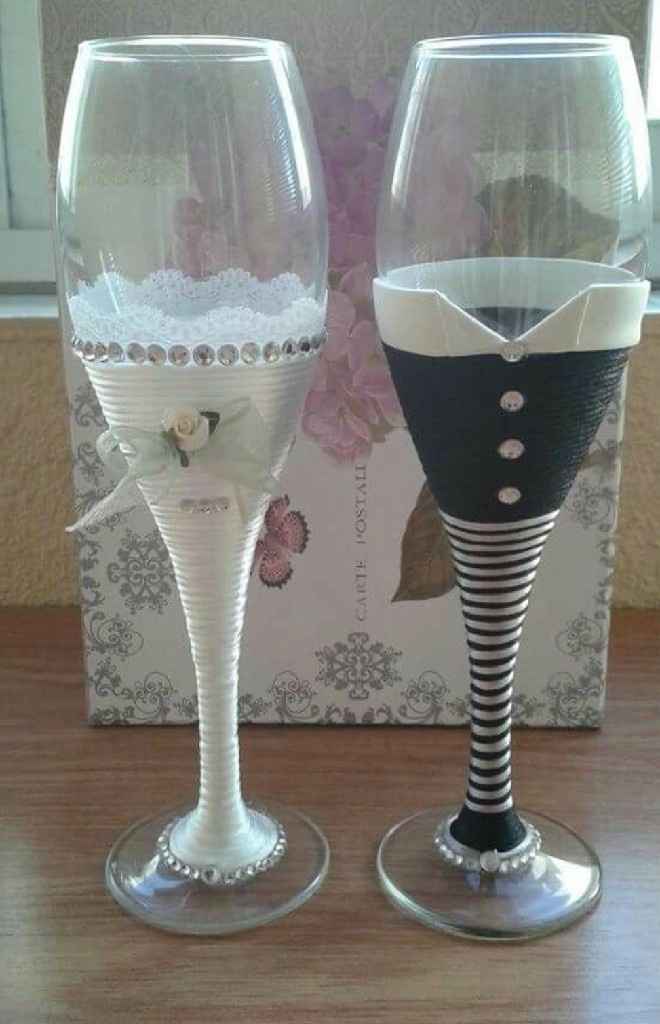 Copas para novios 🥂🍾 - 8