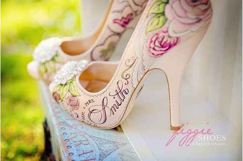 Inferir Árbol de tochi Brisa Zapatos personalizados para novia!! - Foro Bodas.net
