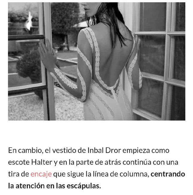 Sabéis quién es el diseñador de este vestido??? - 9