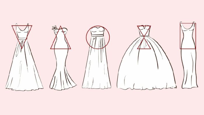  Cómo elegir el velo, el vestido y el escote según la forma de tu cuerpo!!! - 5