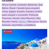 Luna de miel primera semana de noviembre? - 1