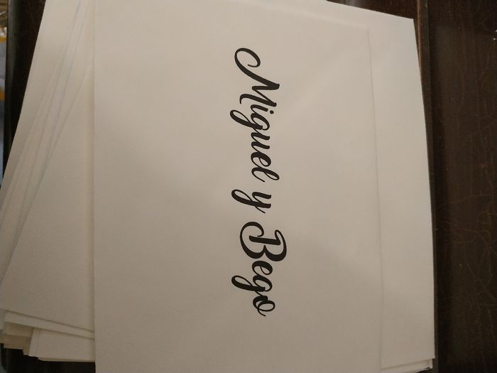 Nombre en las invitaciones - 1