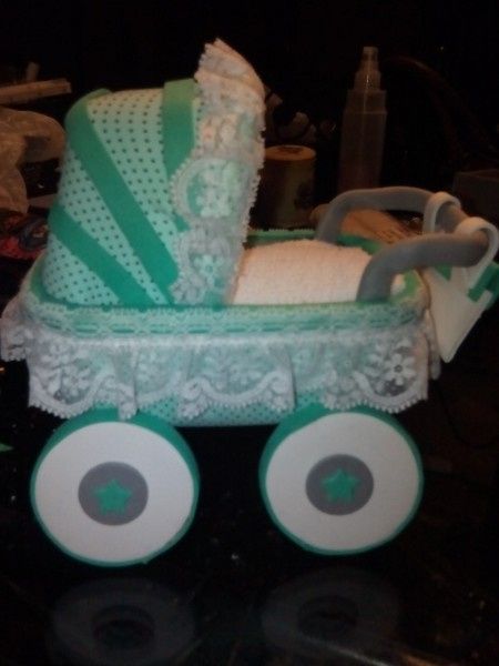 Carrito bebe goma eva - 2