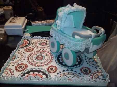 Carrito bebe goma eva - 1