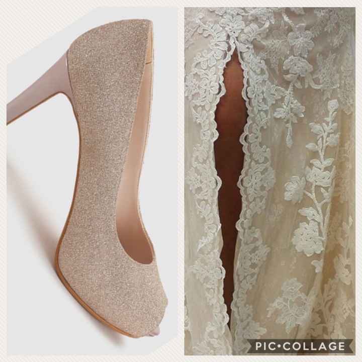  Color zapatos para vestido - 1