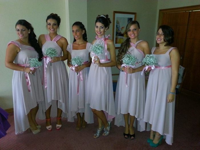 VESTIDOS DE DAMAS DE HONOR