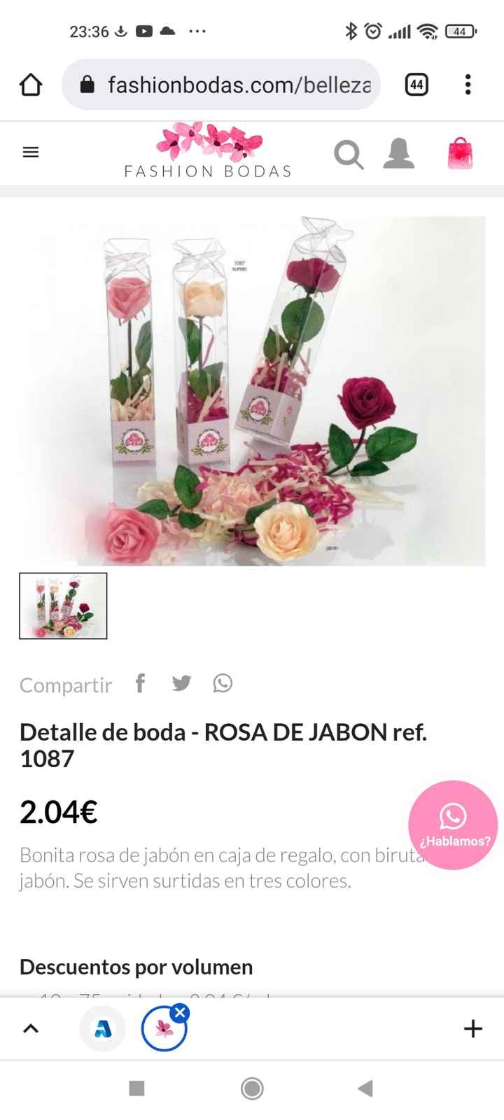 Detalle invitados de chica - 1
