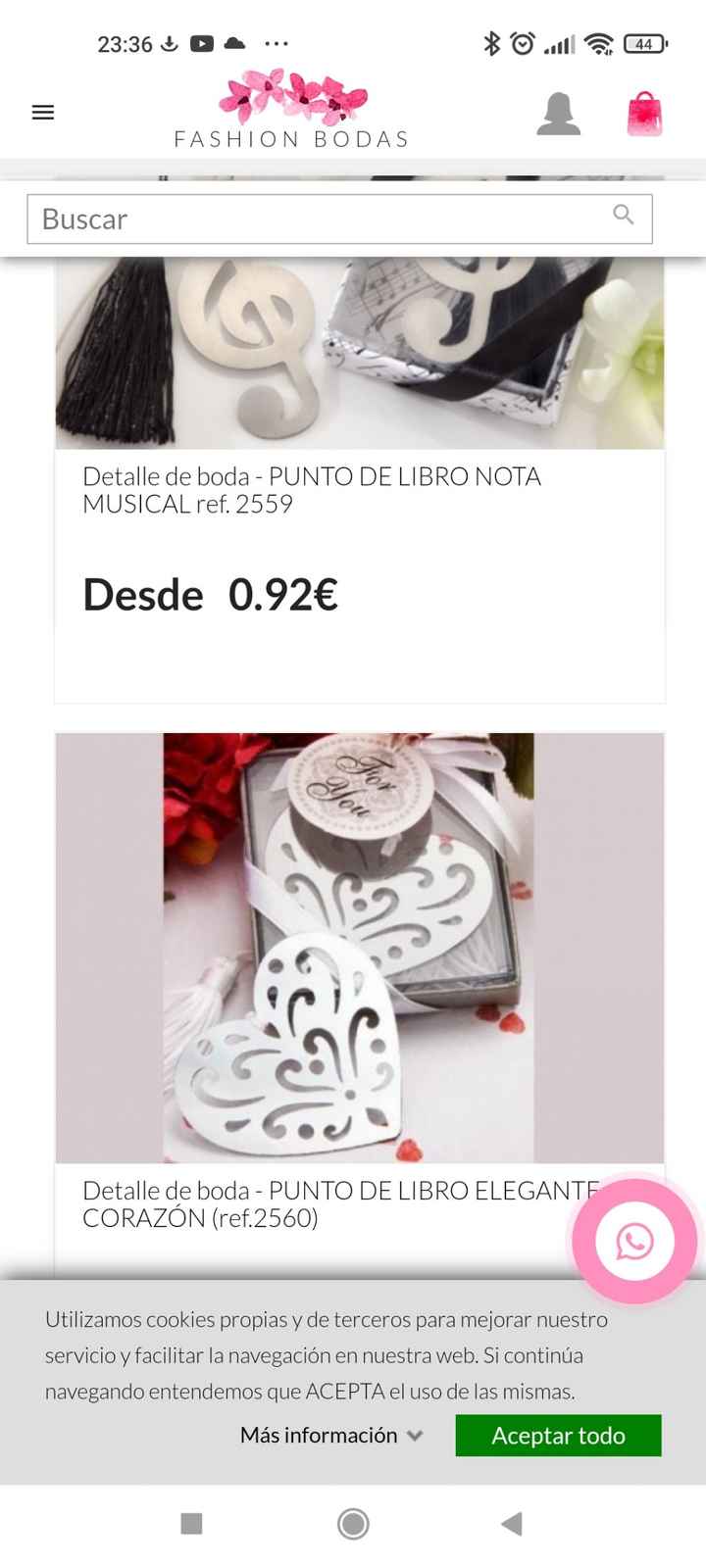Detalle invitados de chica - 2