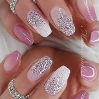 Manicura de gel para novia - 1