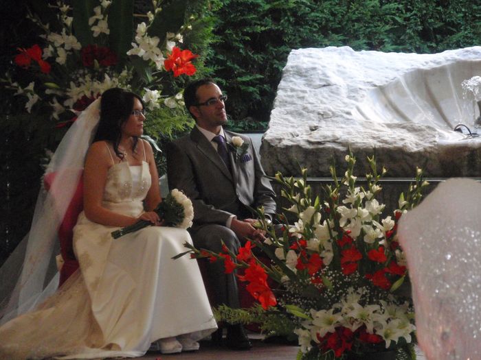 en el altar