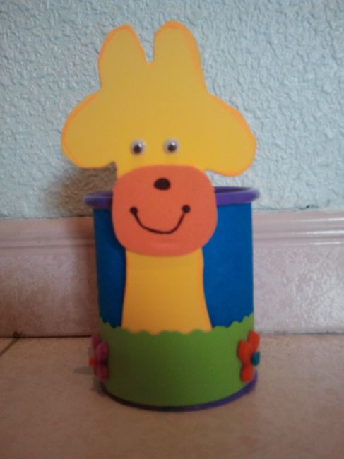 Regalo para los niños (botes jirafa) - 1
