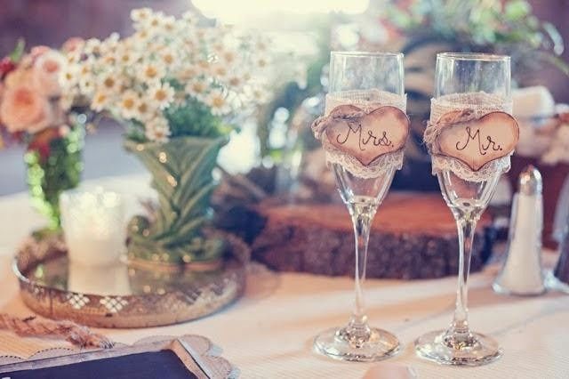 Copas brindis novios