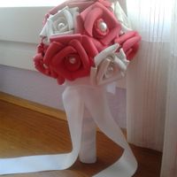 Ramo rosa goma eva