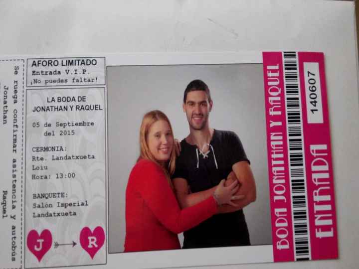 Invitacion de boda