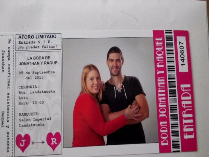 Invitacion de boda